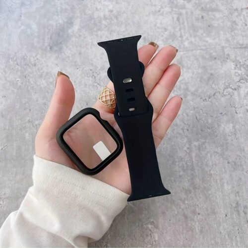 Women Men 2 IN 1 Watch Band And Case