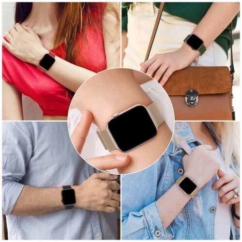 Apple Watch Case Set with Tempered Glass Screen Protector
