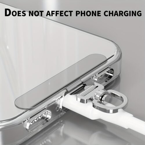 360° Rotating Stainless Steel Phone Lanyard Connectors
