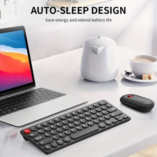 The Wireless 2.4Ghz Keyboard And Mouse Set Is Compatible with for windows Laptops