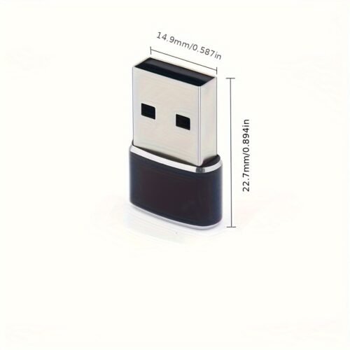 d9039f84-18c4-4a3e-9b52-0adc45b0db47.jpg A Set of Two Adapters for USB to Type-C