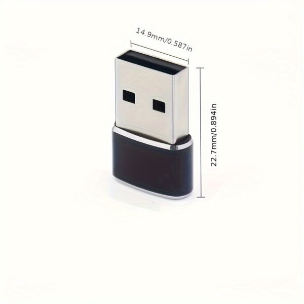 d9039f84-18c4-4a3e-9b52-0adc45b0db47.jpg A Set of Two Adapters for USB to Type-C