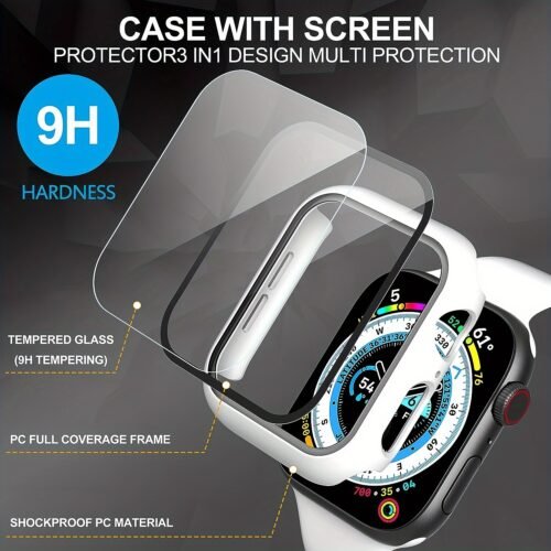Women Men 2 IN 1 Watch Band And Case