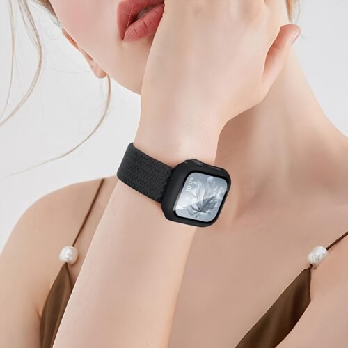 eeef7c3b-277f-428c-a3b0-b73541b7c0cb.jpg Braided Stretchy Band for Apple Watch Compatible