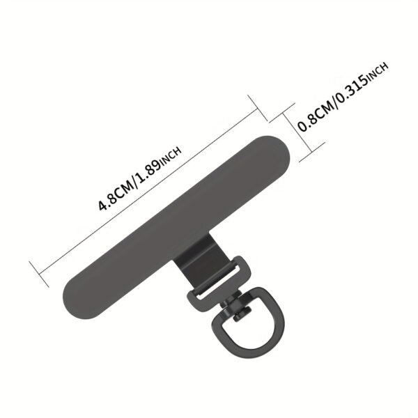 360° Rotating Stainless Steel Phone Lanyard Connectors